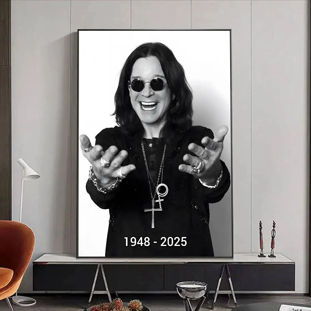 Ozzy Osbourne HD Wall Poster | Waterproof PVC Music Decor