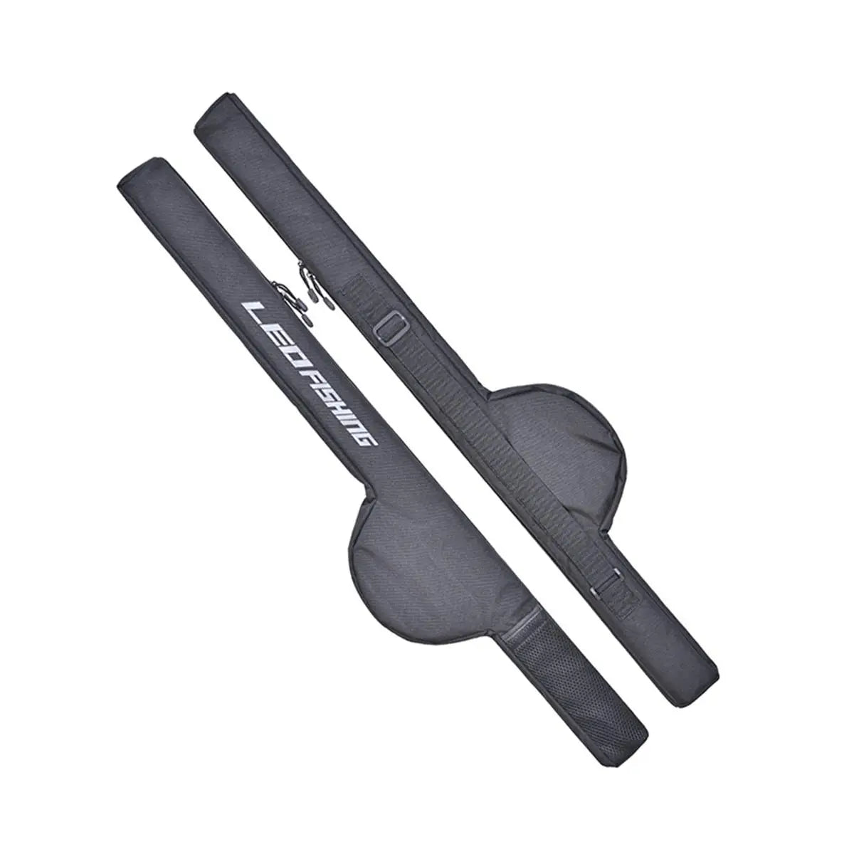 Portable Folding Fishing Rod Bag - Single Piece Fishing Gear Protector And Storage Bag for Convenient Fishing Equipment Care Peaceful Pleasures Health and Wellness Black 106cm