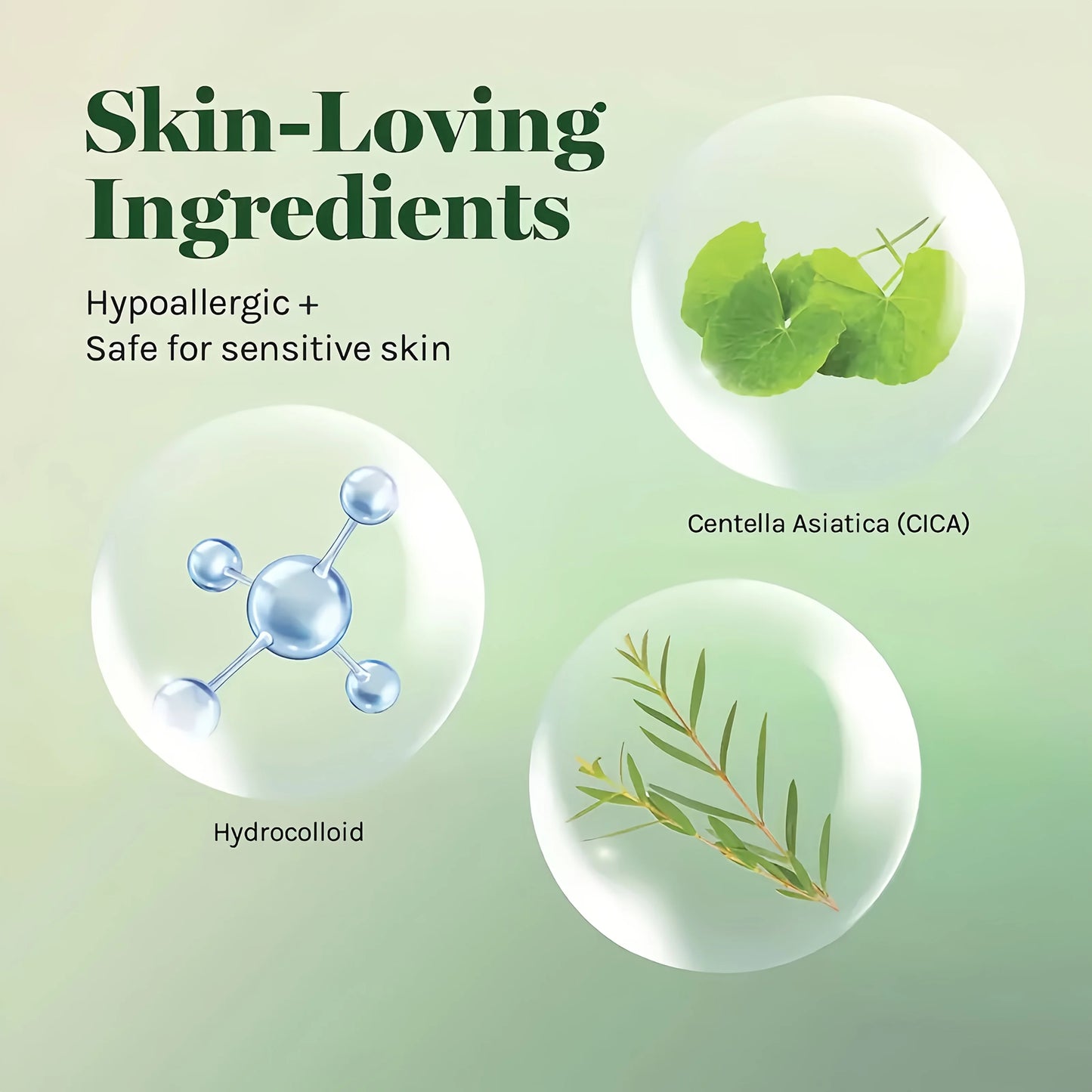 Hydrocolloid Acne Patches – Invisible, Waterproof, All Skin Types