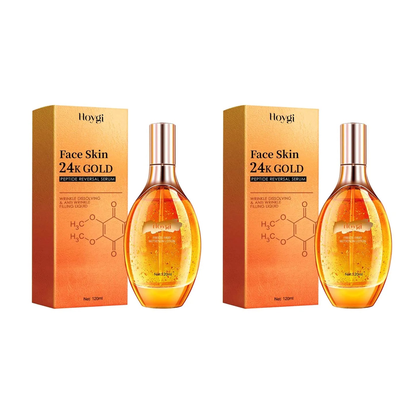 24K Gold Peptide Face Serum – Anti-Aging, Firming & Brightening