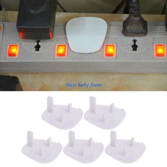 20-Pack UK Baby Proof Socket Covers | Child Safety Plug Guards Child Safety Covers Peaceful Pleasures Health and Wellness China Mainland