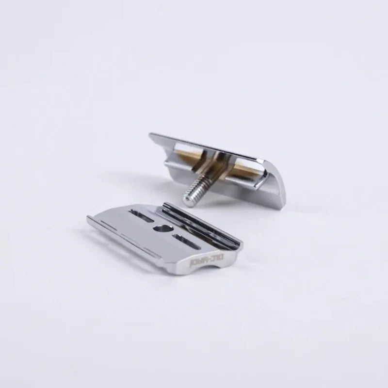 2026 Hot Sale YAQI Telstar Men Safety Razor Head Zinc Alloy Constructed with Precise 1.15mm Blade Gap Peaceful Pleasures Health and Wellness