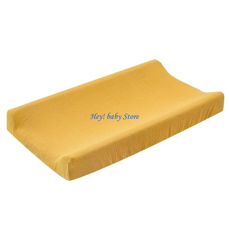 Muslin Diaper Changing Pad Cover – Soft, Breathable & Unisex
