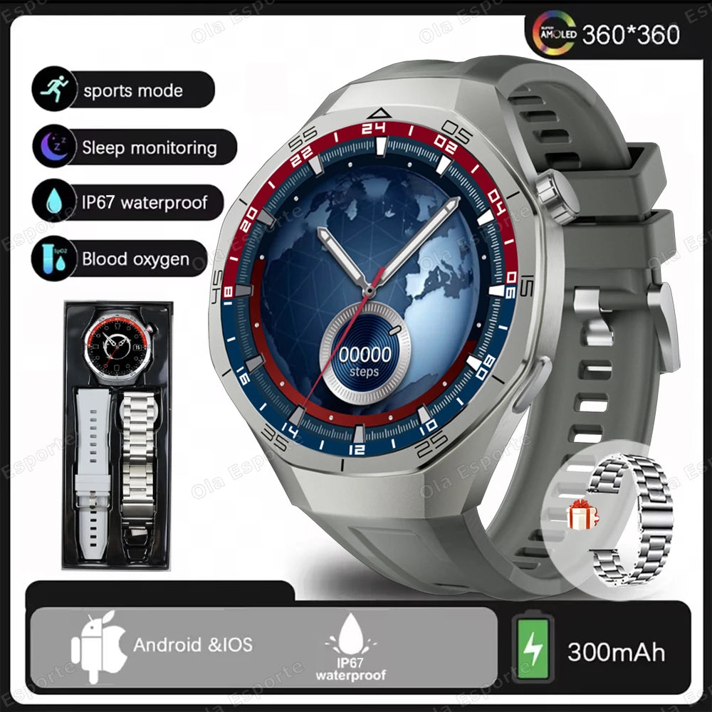 Ola Esporte Sports Smartwatch | AMOLED, Heart Rate & BT Calls