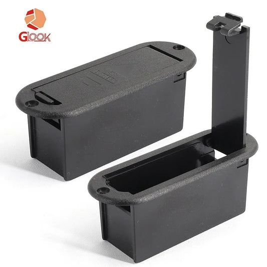 Electric Guitar Batterybox Oval 9V Batterycover Battery Compartment Peaceful Pleasures Health and Wellness