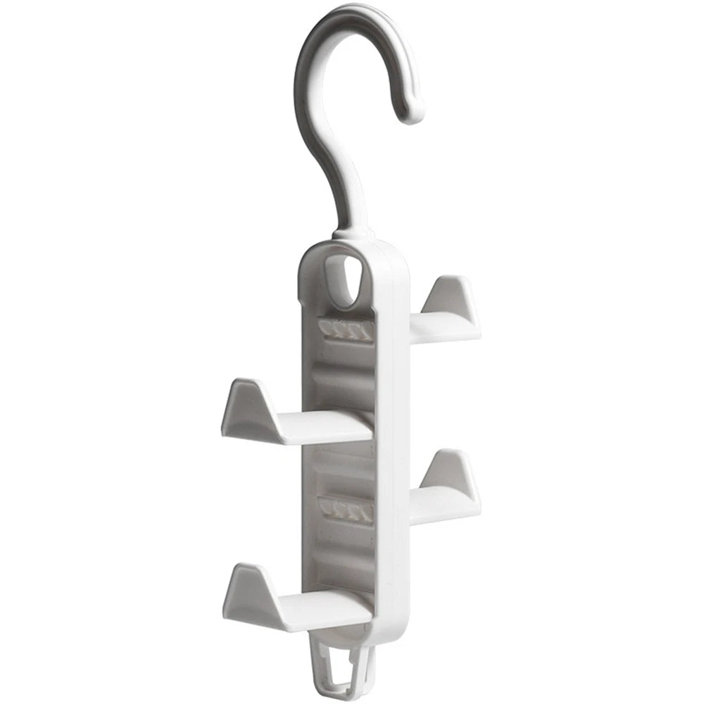 Storage artifact wardrobe storage multifunctional clothes hanger with no trace hanging bag rack, hat door, no punching hanging h Peaceful Pleasures Health and Wellness 1pcs