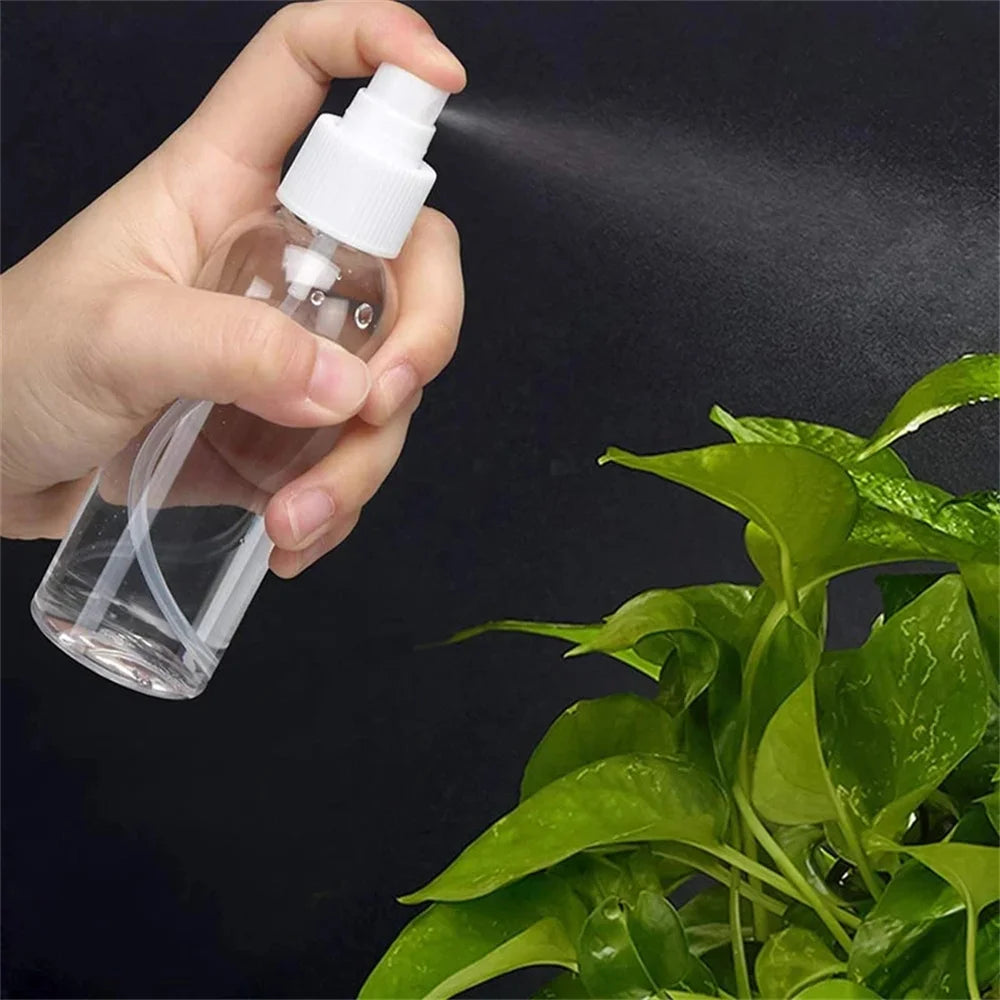 Refillable Spray Bottles 10–50ml Clear PET Plastic Perfume