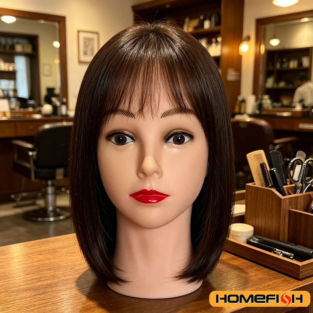 Professional Makeup Doll Head Bald Manikin Model For Making Wigs Styling Caps Hairdressing Hat Headwear Display Stand Peaceful Pleasures Health and Wellness