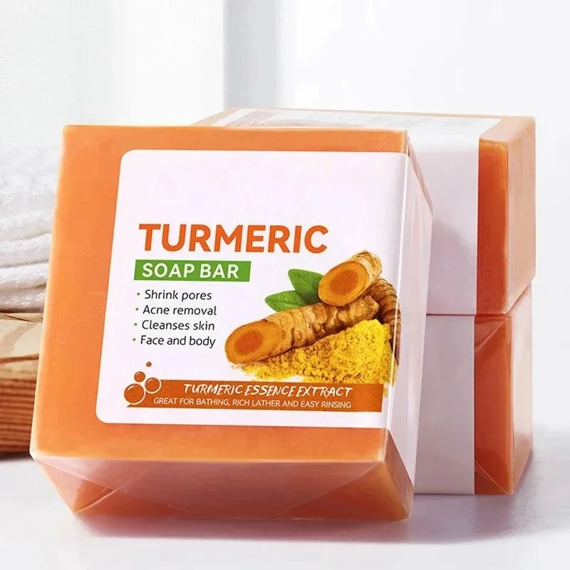 REAROYA Handmade Turmeric Brightening Soap 100g Peaceful Pleasures Health and Wellness Default Title