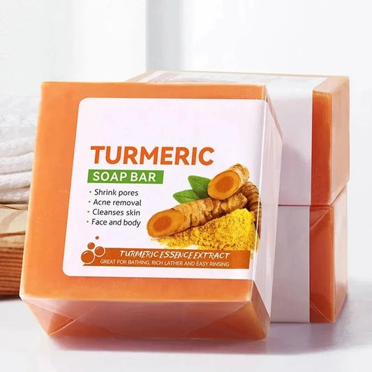 REAROYA Turmeric Brightening Soap – Face & Body Bar 100g Turmeric Soap Bar Oasis Select Default Title