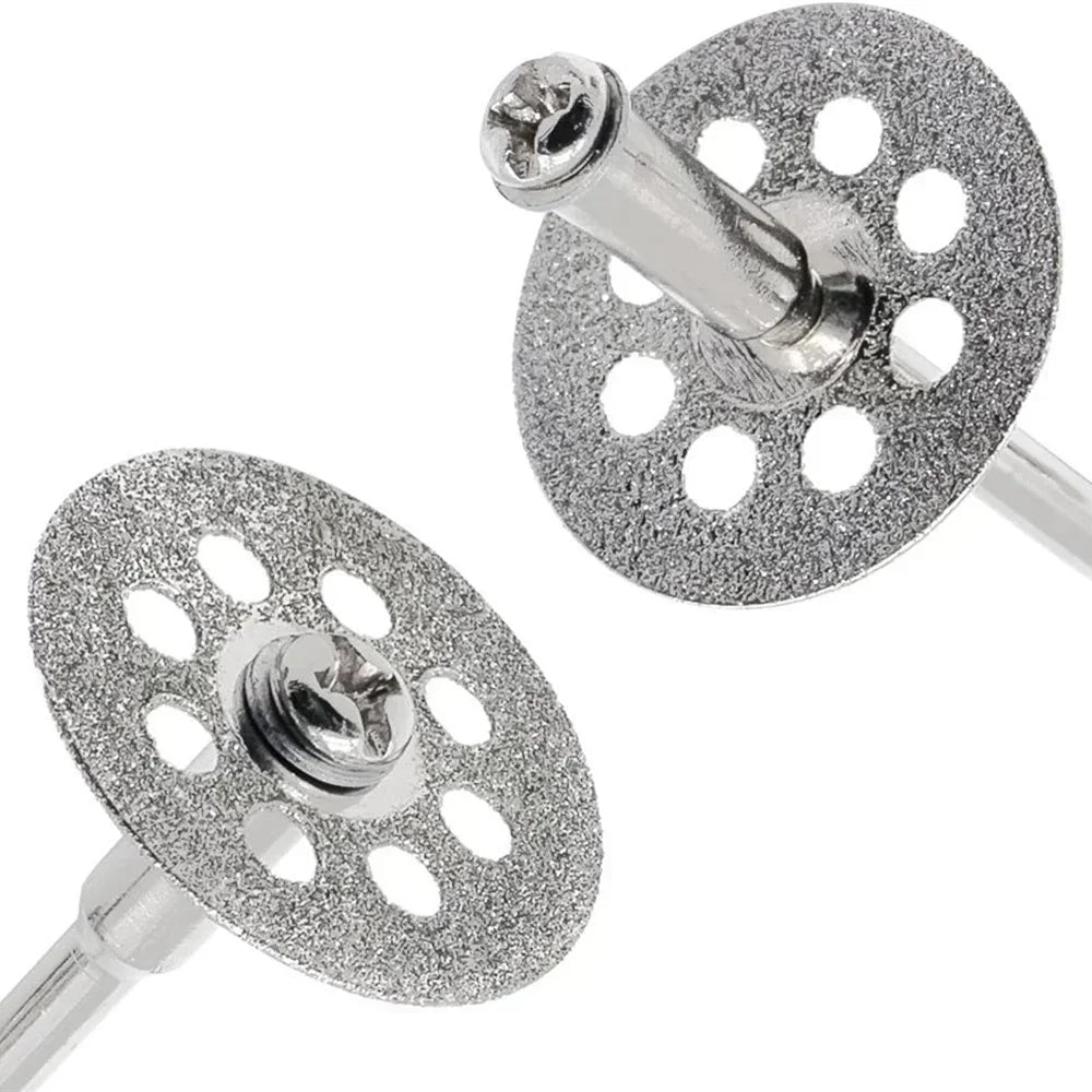 1/2 Set (Each Set Contains 12 Pieces) of Electric Grinding Accessories, Grinding Wheel Cores for Metal Cutting Rotary Tools, Electric Grinder Parts Peaceful Pleasures Health and Wellness