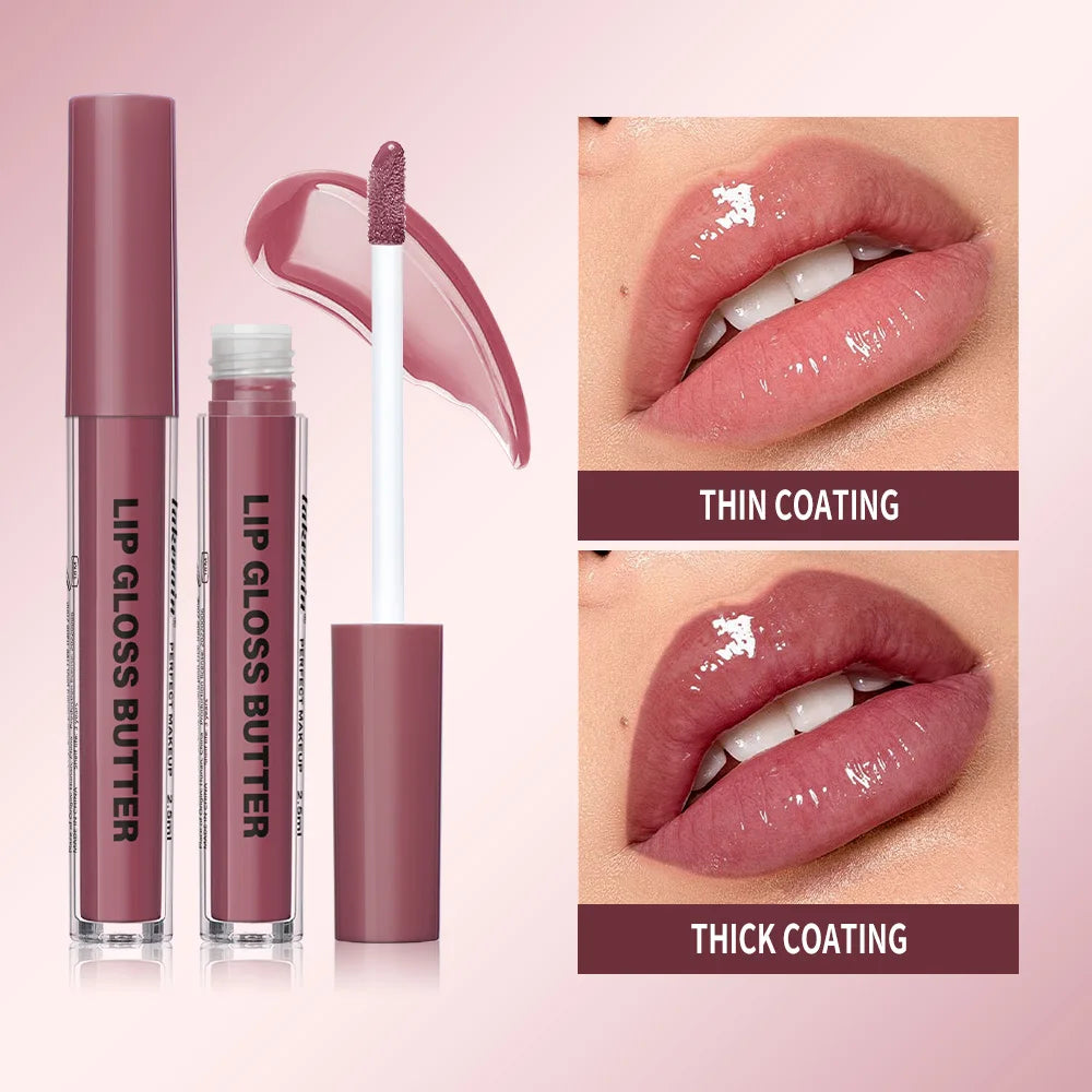 Lakerain Lip Plumping Butter Gloss – 13 Shades | Moisturizing