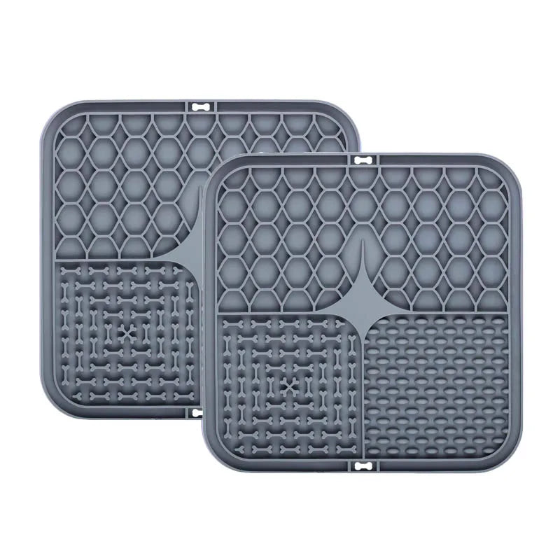 Silicone Slow Feeder Lick Mat for Dogs & Cats | Food Grade