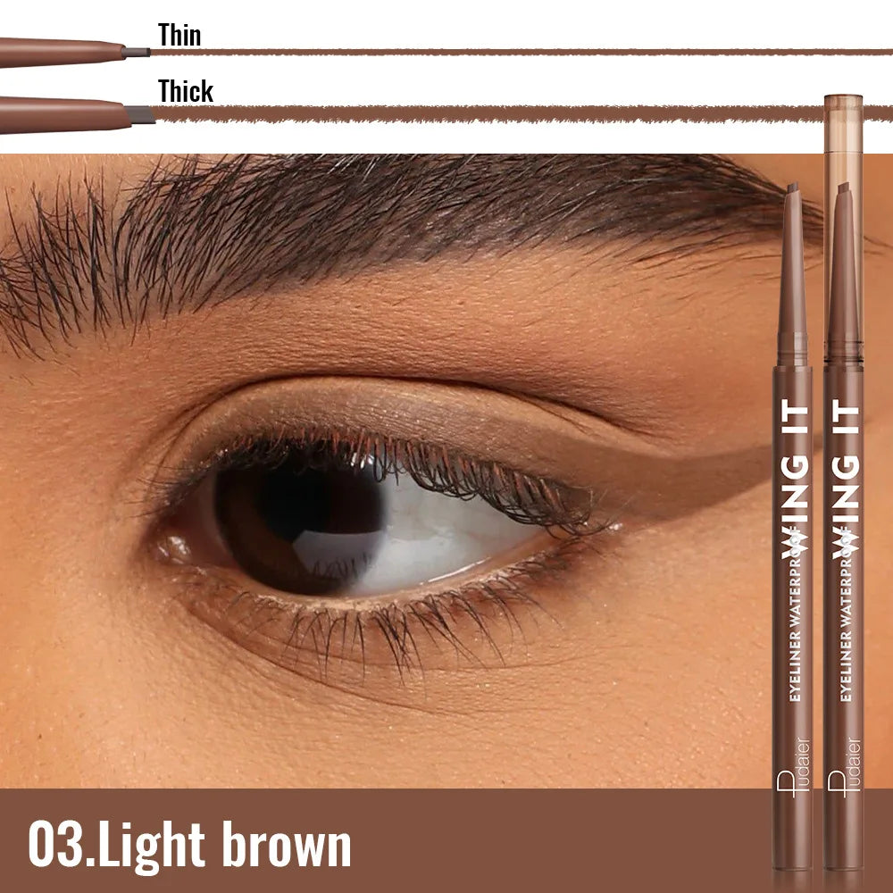6-Piece Matte Gel Eyeliner Set – Waterproof, Long-Lasting
