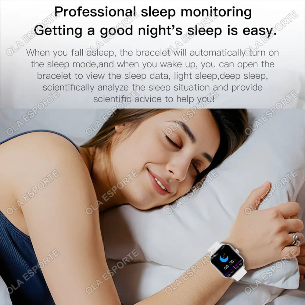 Ola Esporte 1.85" Smart Watch – Bluetooth Call & Fitness Tracker