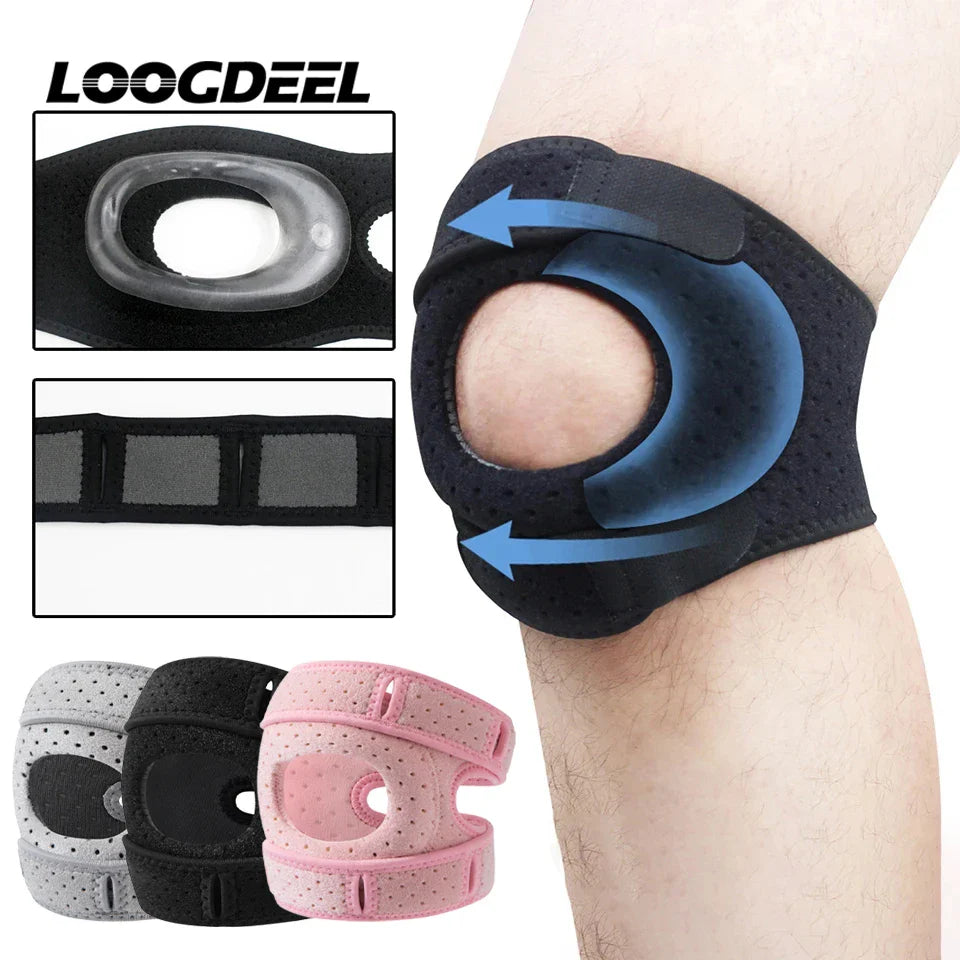 LOOGDEEL Patella Knee Brace Compression Sleeve | Men & Women