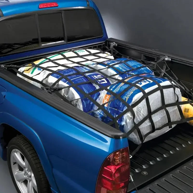 Multifunctional car trunk universal luggage storage net cargo sorting net elastic storage durable load-bearing net for roof rack Peaceful Pleasures Health and Wellness