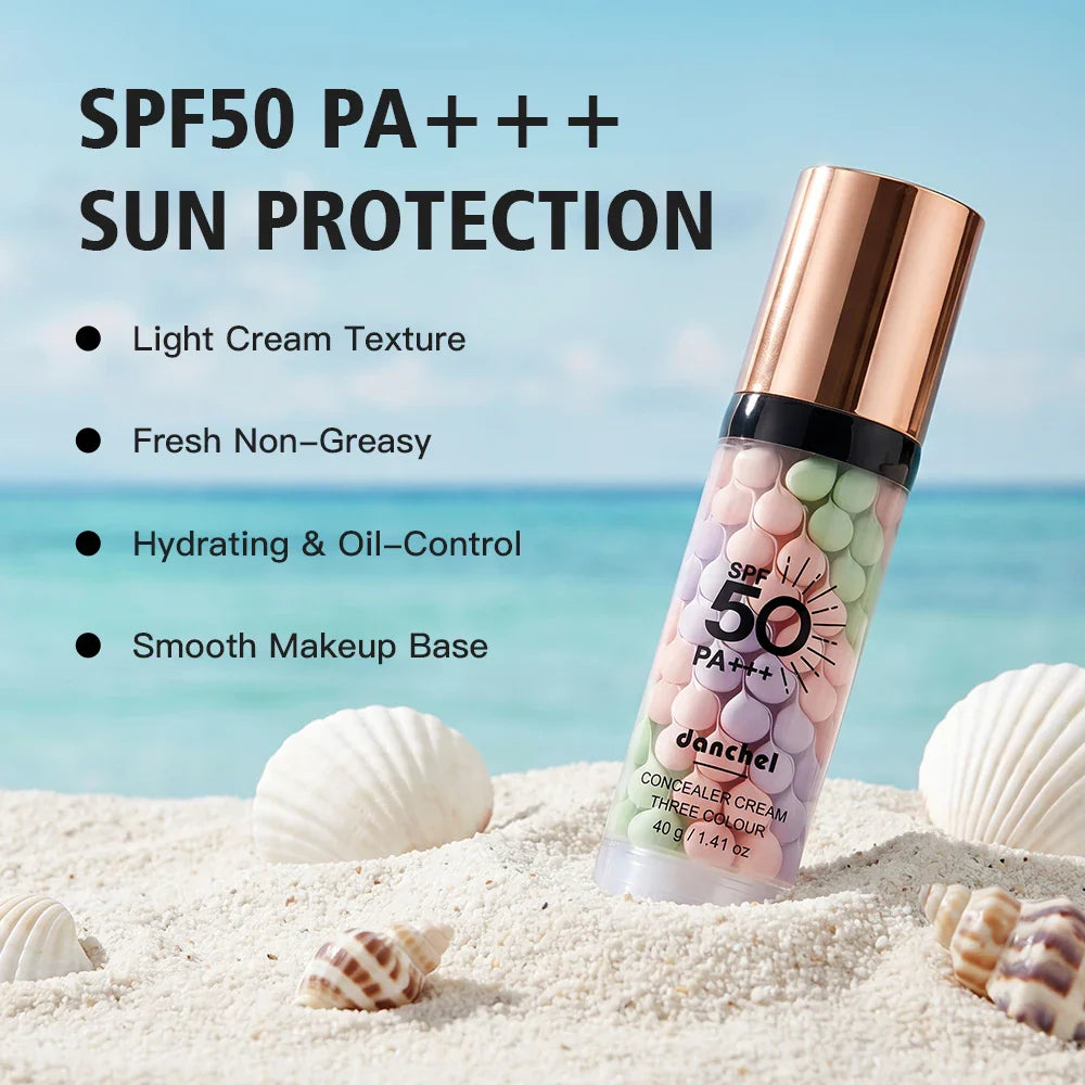 3-in-1 SPF 50 Color Correcting Primer & Moisturizing Base