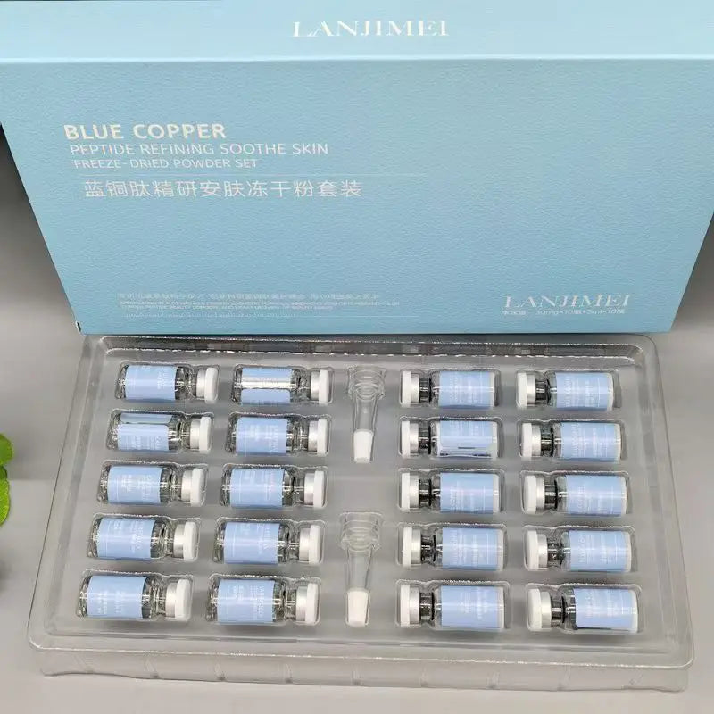 Blue Copper Peptide Freeze-Dried Serum Set – Firming & Smoothing