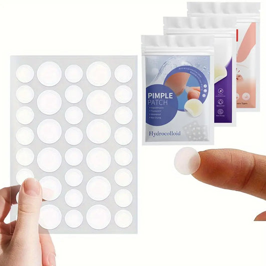 Hydrocolloid Acne Pimple Patches with Tea Tree Oil – 360/400 Count Invisible Round Spot Patches for Zits & Blemishes Peaceful Pleasures Health and Wellness