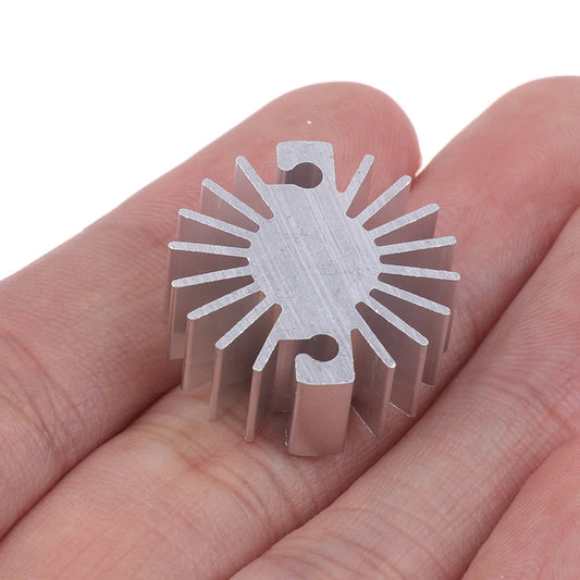 23*10mm LED Or Single Chip Heatsink Radiator Aluminum 1W Heat Sink Radiator For Household Lamp Radiator Replaceable Peaceful Pleasures Health and Wellness