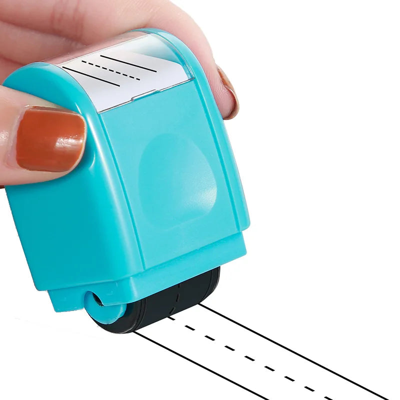 Practice Roller Stamp Automatic Filling Ink Line Roll Teacher
