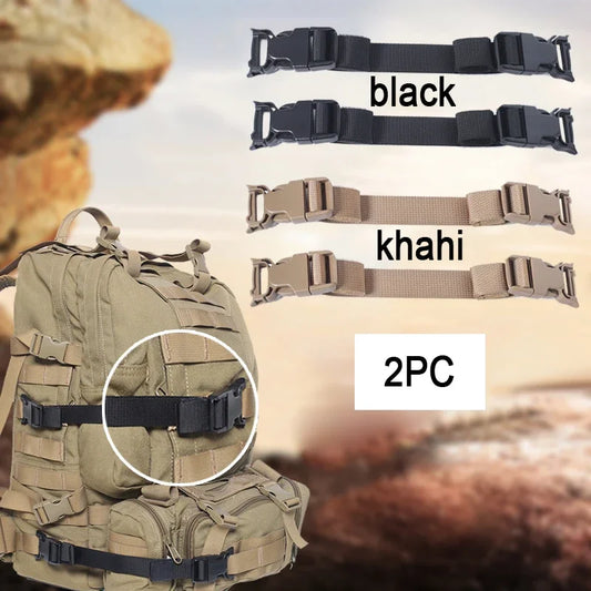 4-Pack MOLLE Webbing Straps – Tactical Backpack & Vest Adapter Tactical MOLLE Straps Peaceful Pleasures Health and Wellness