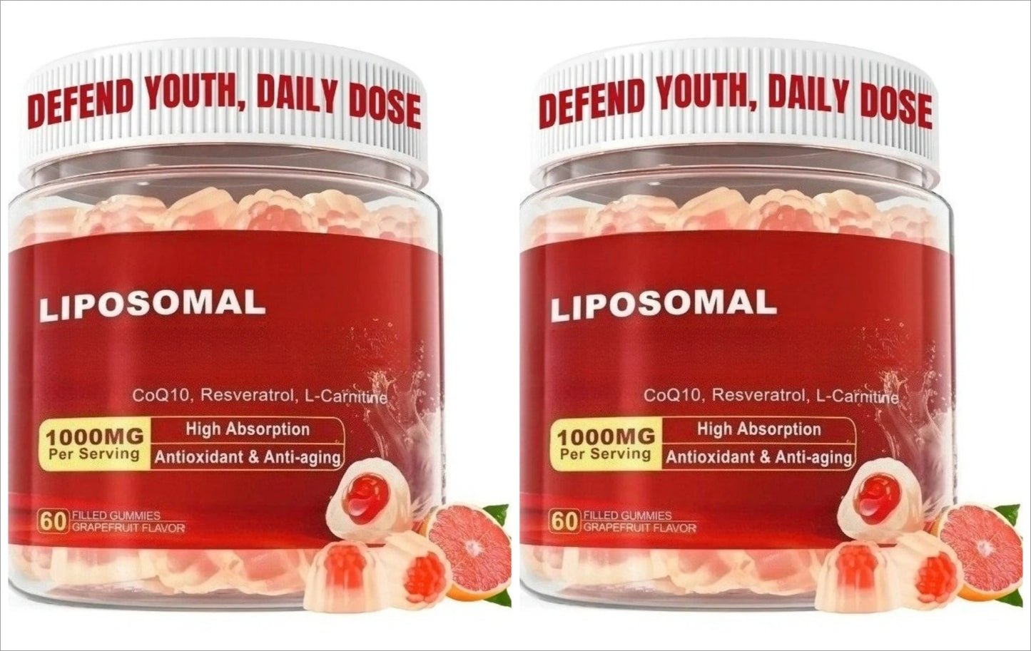 CoQ10 Resveratrol Gummies – Sugar-Free Antioxidant Support