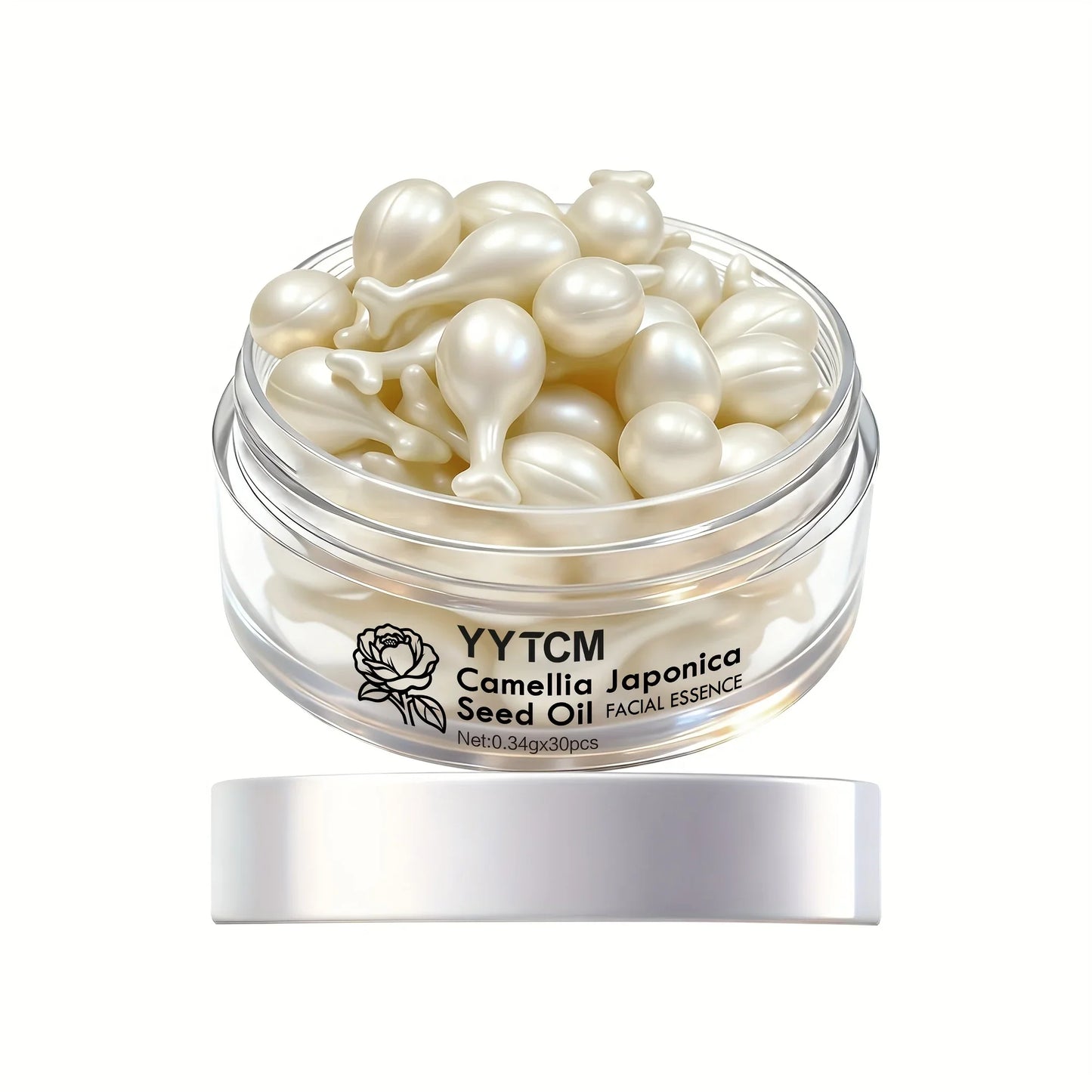 Camellia Seed Oil Essence Capsules – Squalane & Retinol Serum