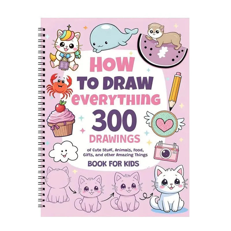 How Draw Anything Painting Enthusiast 300 Cute Step-by-step Simple