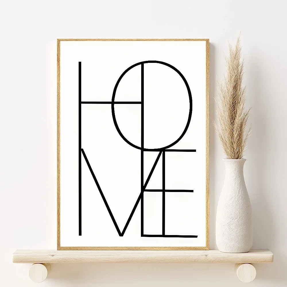 Abstract Bohemian Canvas Wall Art Poster | Aesthetic Home Décor Canvas Wall Art Peaceful Pleasures Health and Wellness