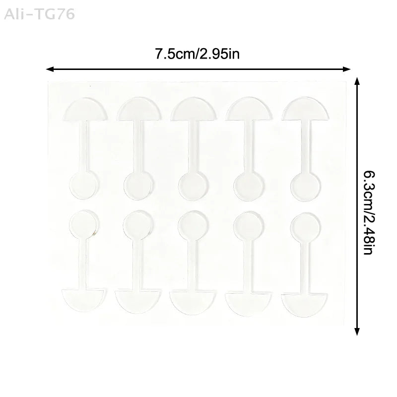 50Pcs Invisible Nose Wing Slimming Stickers | Nose Shaper