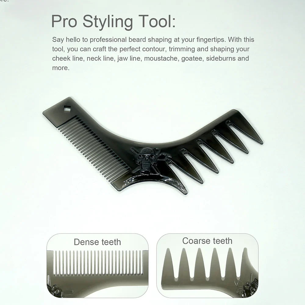 Wave Hair Brush, Pick Comb & Sponge Set – Afro Styling Kit