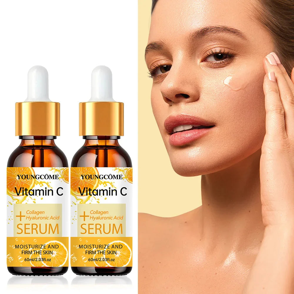 YOUNGCOME 2-Pack Vitamin C & Hyaluronic Acid Brightening Serum