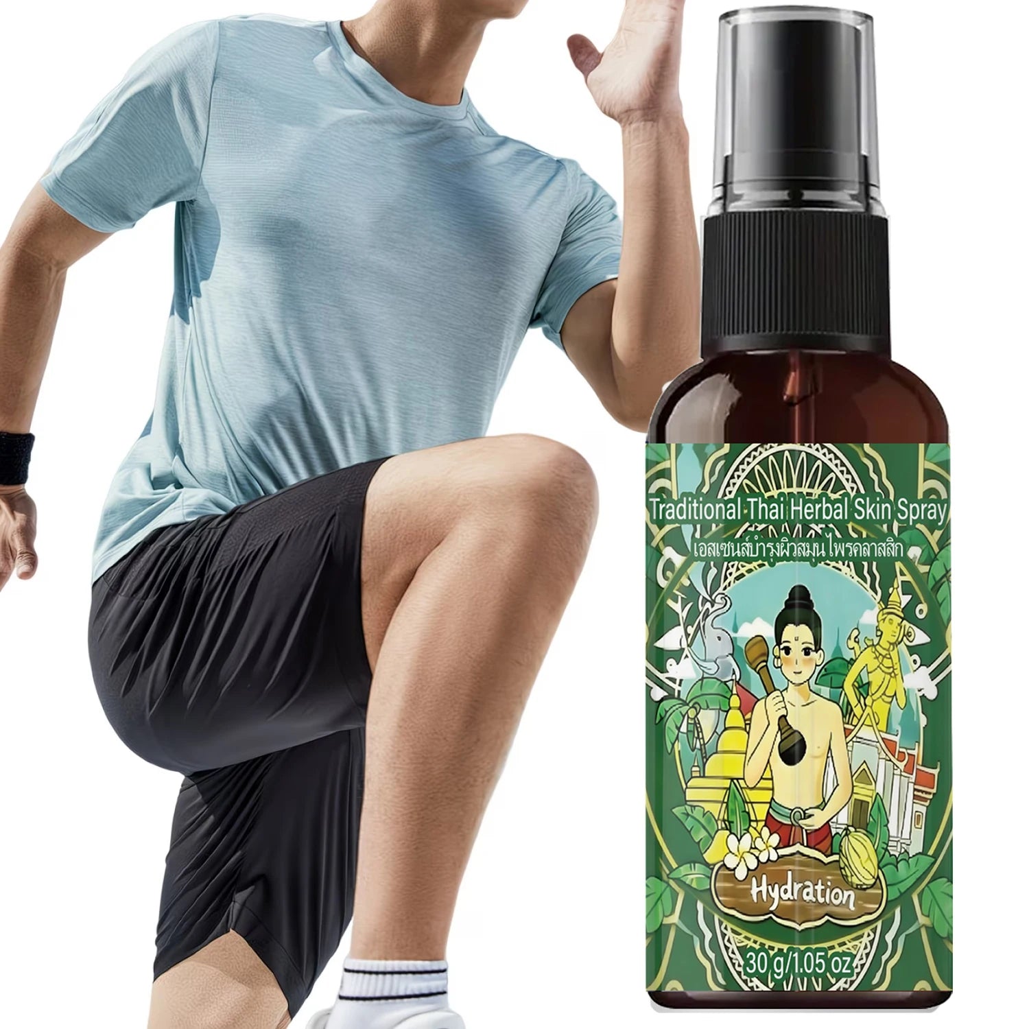 Niacinamide & Collagen Hydrating Body Mist | Thai Herbal Spray Hydrating Body Mist Peaceful Pleasures Health and Wellness