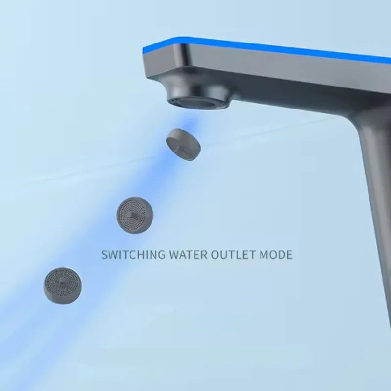 LED Temperature Display Basin Faucet | Single Handle Bathroom Tap