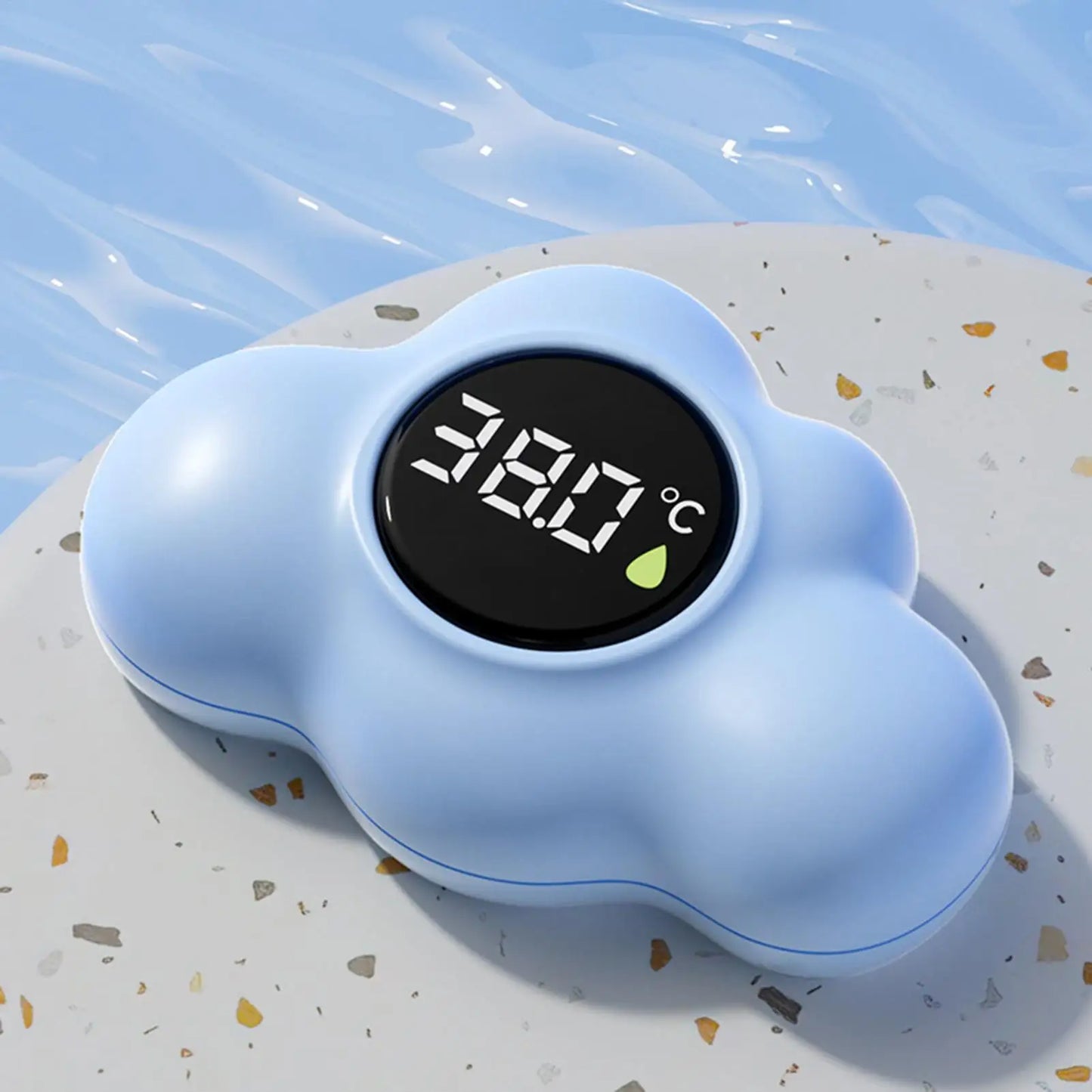 Baby Bath Thermometer – LED Tub Water Temperature Monitor