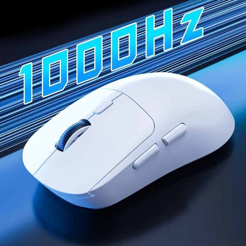 Tri-mode M348 Superlight Mouse Bluetooth 2.4G Wireless Gaming Mouse Flagship Chip Gaming Sensor 6 Adjustable DPI for Office Game Peaceful Pleasures Health and Wellness
