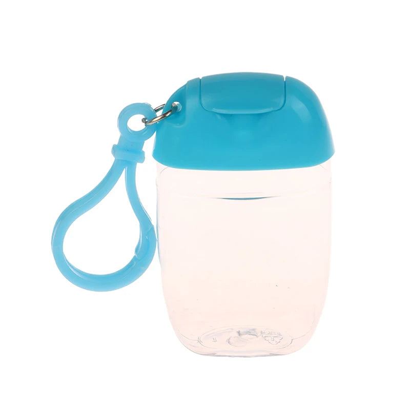 30ml Refillable Travel Bottle with Hook | Mini Liquid Dispenser
