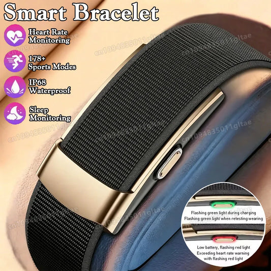 2026 Health Smart Bracelet Heart Rate Blood Oxygen Monitor Pedometer Sport Fitness Electronic Bracelet Men Women Smartwatch Hw12 Peaceful Pleasures Health and Wellness