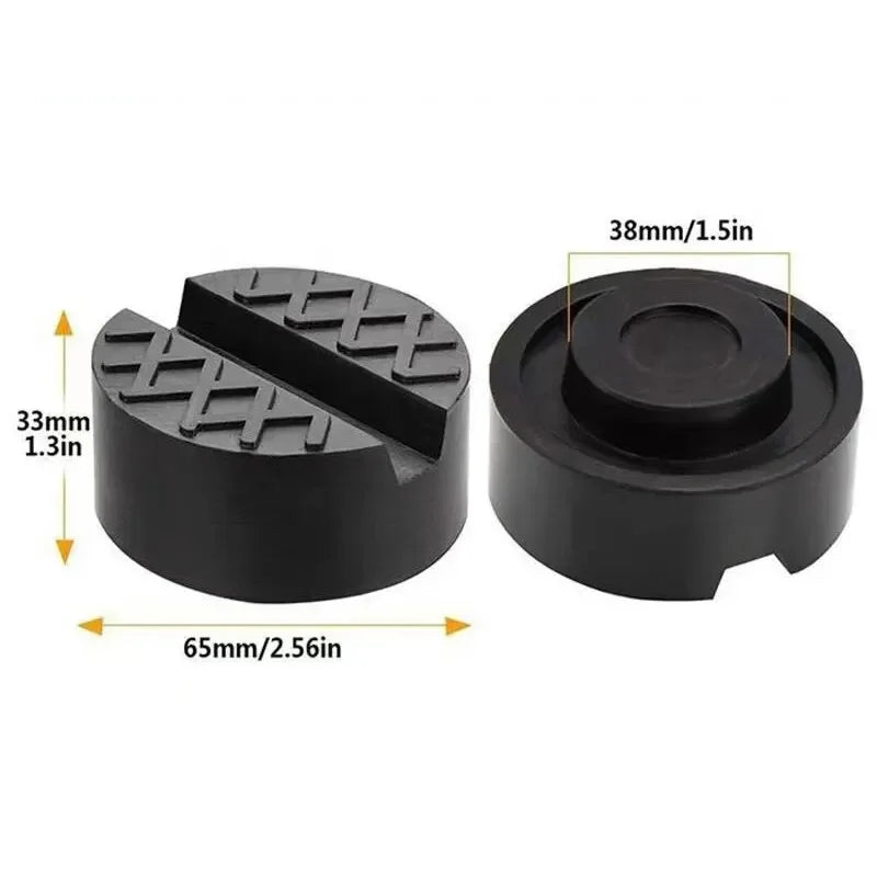 Car Lift Jack Support Stand Rubber Pads Wheel Dolly Slotted Floor Frame Rail Adapter Repair Tools for Lexus Subaru Fiat Volvo Peaceful Pleasures Health and Wellness