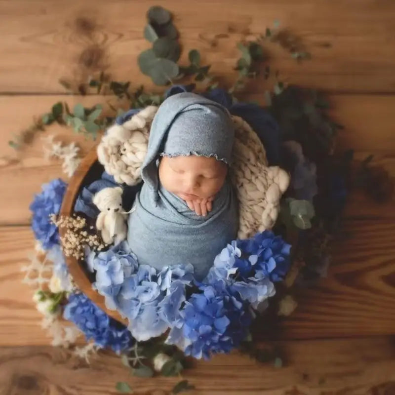 Crochet Bear Newborn Photography Prop | Baby Shower Gift Doll