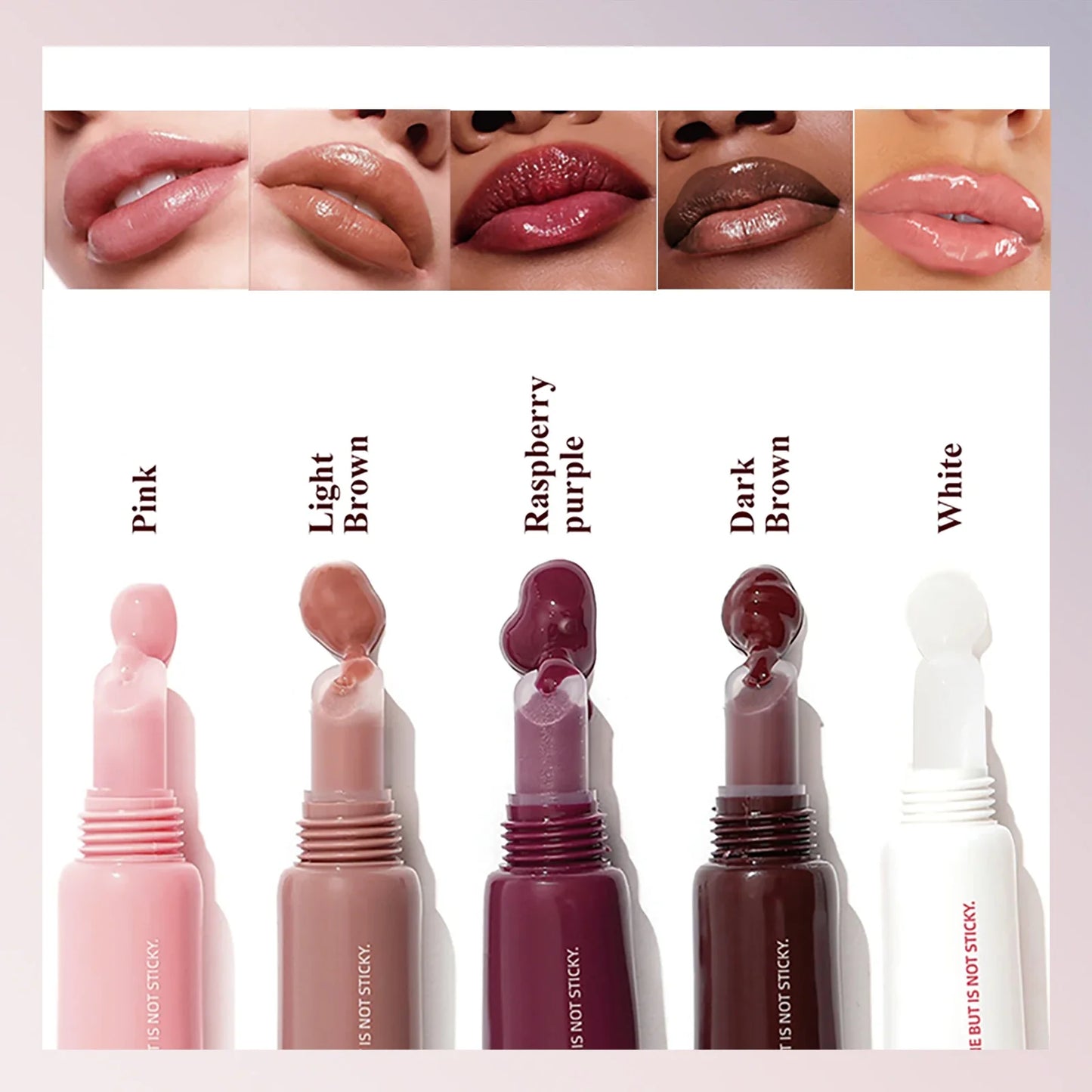 O'Cheal Moisturizing Lip Gloss Plumper – 5 Shades Tinted Mask