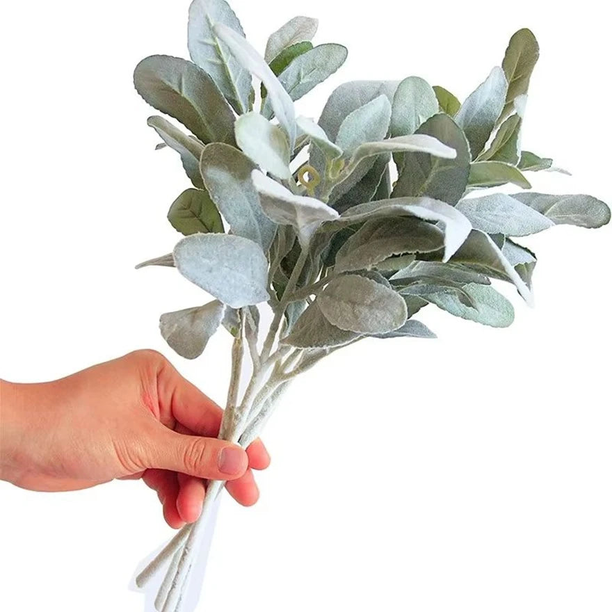 Velvet Rabbit Ear Grass Artificial Plants | Wedding & Home Decor