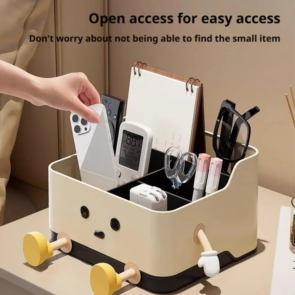 Desktop Multi-Compartment Storage Organizer & Desk Tray