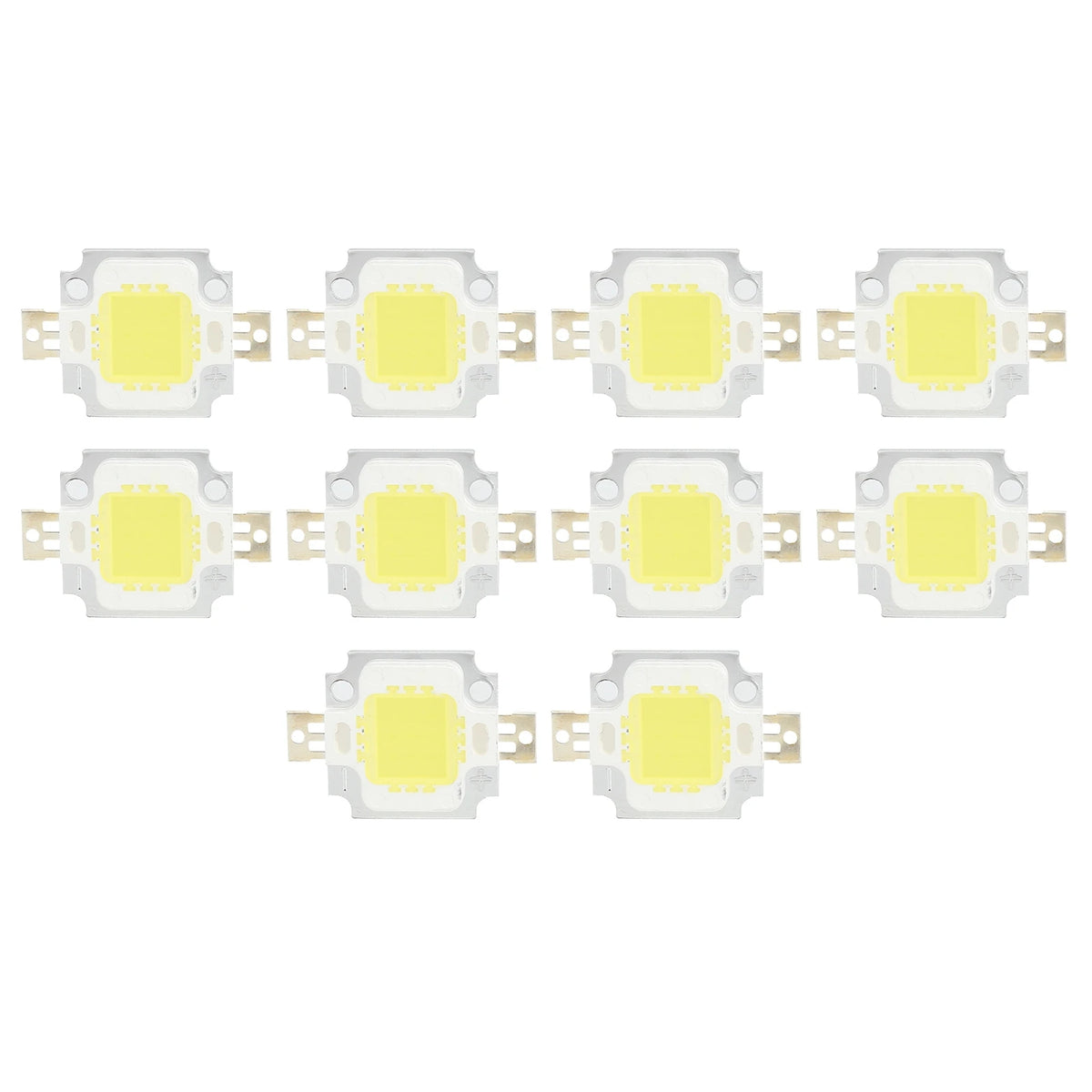 COB Chip Plant Growing Lamps Outdoor Deck Lights LED Chip Bulbs Pure White Light 10W /6500K 12V/700mA for DIY Lamp Accessories Peaceful Pleasures Health and Wellness Default Title