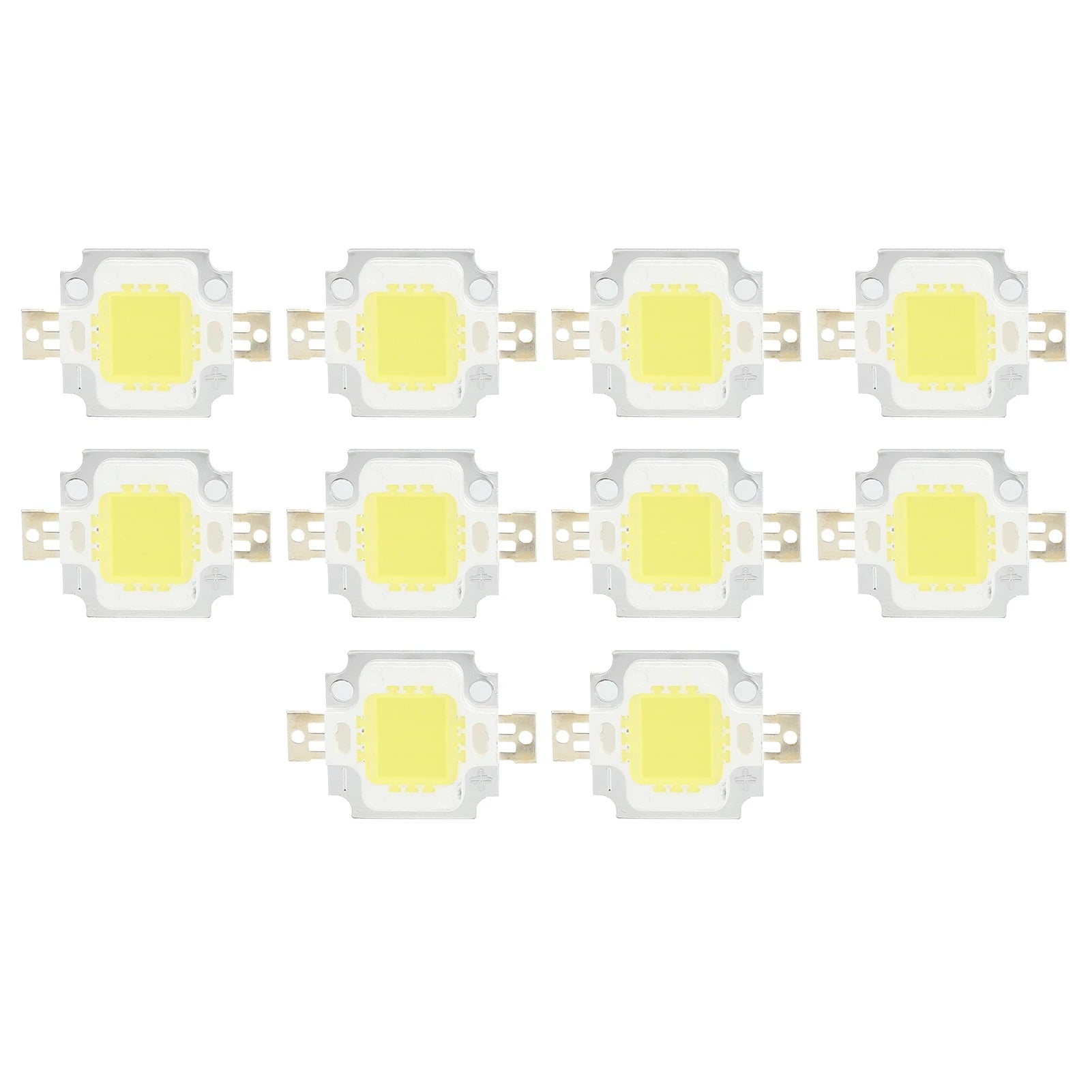 COB Chip Plant Growing Lamps Outdoor Deck Lights LED Chip Bulbs Pure White Light 10W /6500K 12V/700mA for DIY Lamp Accessories Peaceful Pleasures Health and Wellness Default Title