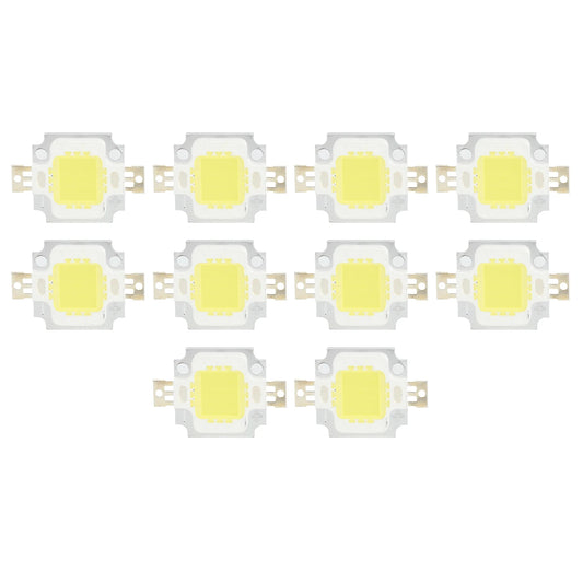 COB Chip Plant Growing Lamps Outdoor Deck Lights LED Chip Bulbs Pure White Light 10W /6500K 12V/700mA for DIY Lamp Accessories Peaceful Pleasures Health and Wellness Default Title