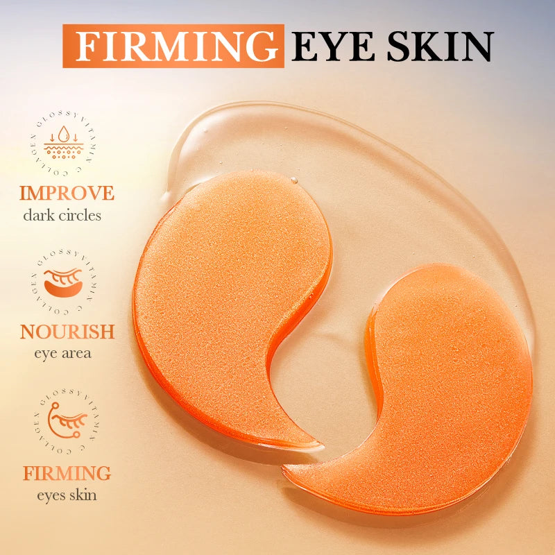 BIOAQUA Vitamin C Collagen Eye Masks 80pcs – Dark Circle Patches