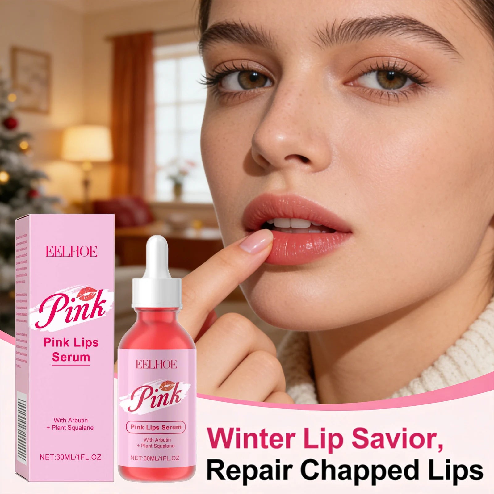 Moisturizing Lip Care Essence Removing Dead Skin Smoothing Lips Reduce Pigmentation Brightening Relieve Peeling Daily Lip Serum Peaceful Pleasures Health and Wellness